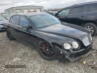 2007 Bentley Flying Spur with VIN SCBBR93W378043023, listed as a Copart auction lot 81239474 with 170,080 mi miles and Salvage Title. Bid and sale history available at DreamBid. Image 4.