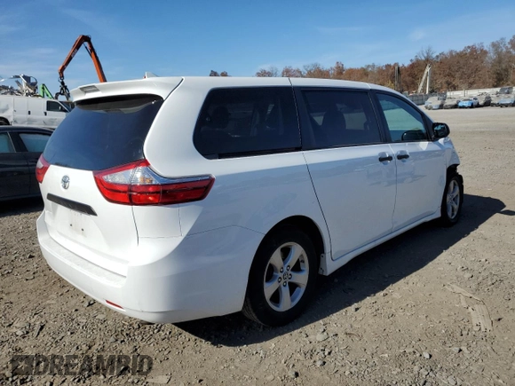 2019 Toyota Sienna L with VIN 5TDZZ3DC6KS995130, listed as a Copart auction lot 77712554 with 71,057 mi miles and Salvage Title. Bid and sale history available at carsss.com. Image 3.