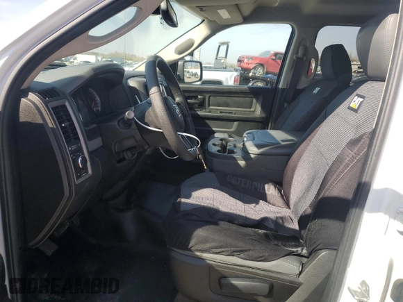 2019 Ram 1500 Classic Tradesman with VIN 1C6RR6FGXKS733336, listed as a Copart auction lot 77825564 with 53,273 mi miles and Salvage Title. Bid and sale history available at carsss.com. Image 7.