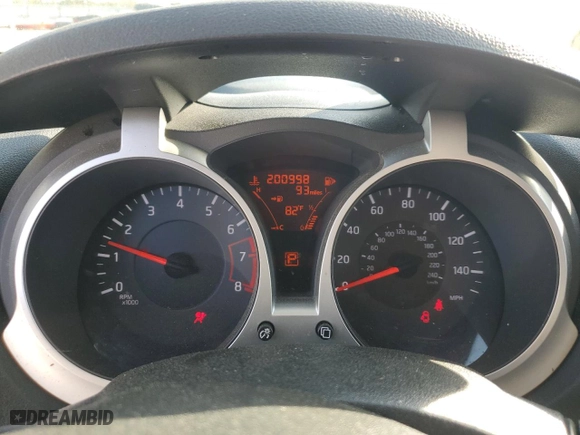 2013 Nissan Juke SV with VIN JN8AF5MR7DT205106, listed as a Copart auction lot 50187585 with 200,998 mi miles and Salvage Title. Bid and sale history available at carsss.com. Image 9.