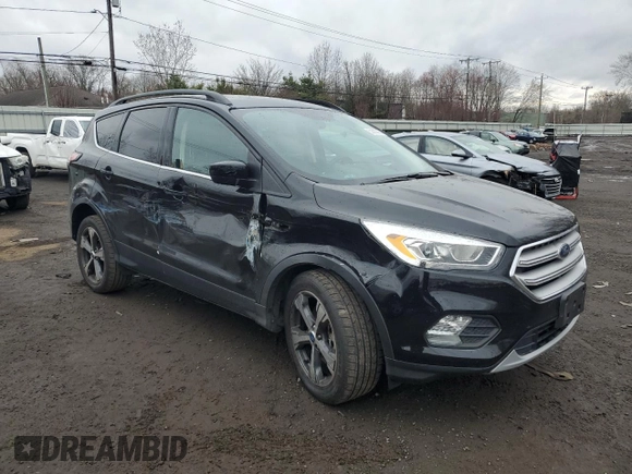 2018 Ford Escape SEL with VIN 1FMCU9HD5JUA26757, listed as a Copart auction lot 52683605 with 33,967 mi miles and Salvage Title. Bid and sale history available at carsss.com. Image 4.