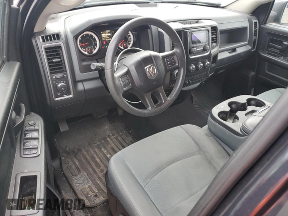 2018 Ram 1500 Express with VIN 1C6RR7FG9JS221779, listed as a Copart auction lot 85546044 with 97,391 mi miles and Salvage Title. Bid and sale history available at carsss.com. Image 8.