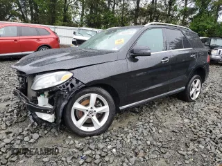 2018 Mercedes-Benz GLE 350 z VIN 4JGDA5HB7JB124754, wystawiony jako Copart lot #56665615 z przebiegiem 74 083 mil mil oraz Szkoda całkowita • Salvage title. Historia ofert i sprzedaży dostępna na DreamBid. Obrazek 1.