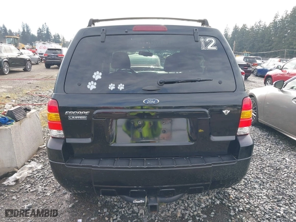 2006 Ford Escape Limited with VIN 1FMYU94176KD46991, listed as a IAAI auction lot 41312961 with 197,241 mi miles. Bid and sale history available at carsss.com. Image 16.