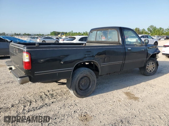 1993 Toyota T100 DX with VIN JT4VD10A6P0003620, listed as a Copart auction lot 52171365 with 265,348 mi miles and Salvage Title. Bid and sale history available at carsss.com. Image 3.