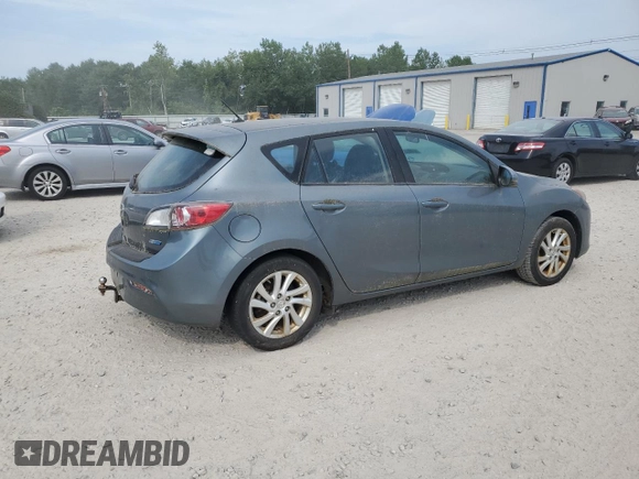 2012 Mazda 3 i Touring with VIN JM1BL1L8XC1684111, listed as a Copart auction lot 61813724 with Not Provided miles and Non Repairable. Bid and sale history available at DreamBid. Image 3.
