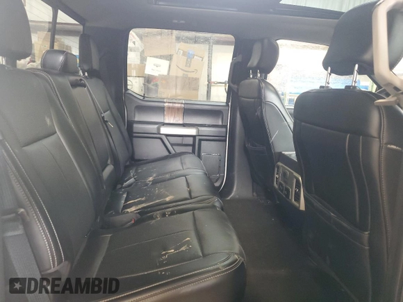 2018 Ford F-150 XL with VIN 1FTFW1E13JFD56117, listed as a Copart auction lot 50377485 with 0 mi miles and Salvage Title. Bid and sale history available at carsss.com. Image 10.