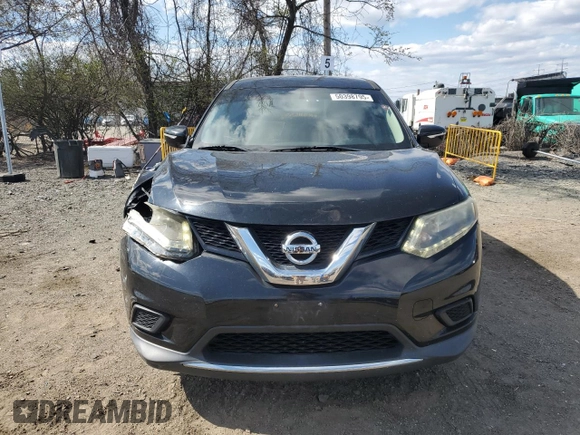 2014 Nissan Rogue SV with VIN 5N1AT2MV1EC827052, listed as a Copart auction lot 50398795 with 119,514 mi miles and Salvage Title. Bid and sale history available at DreamBid. Image 5.