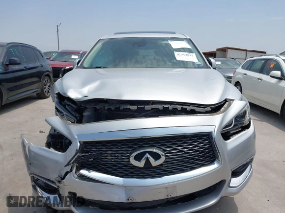 2019 Infiniti QX60 Pure with VIN 5N1DL0MN8KC548730, listed as a IAAI auction lot 42312037 with 53,163 mi miles and . Bid and sale history available at DreamBid. Image 12.