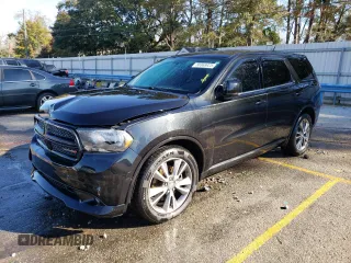 2013 Dodge Durango R/T z VIN 1C4SDHCT2DC604722, wystawiony jako Copart lot #88368925 z przebiegiem 134 337 mil mil oraz Szkoda całkowita • Salvage title. Historia ofert i sprzedaży dostępna na DreamBid. Obrazek 1.