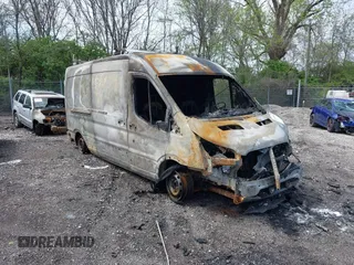 2015 Ford Transit Cargo with VIN 1FTNR2CG5FKA99184, listed as a IAAI auction lot 42143175 with Not provided miles and . Bid and sale history available at DreamBid. Image 6.
