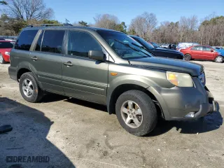 2006 Honda Pilot EX-L with VIN 5FNYF18586B010101, listed as a Copart auction lot 48208665 with 0 mi miles and Salvage Title. Bid and sale history available at carsss.com. Image 4.