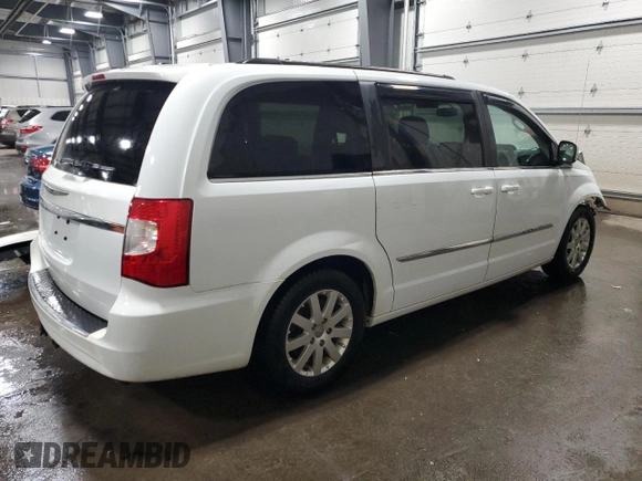 2014 Chrysler Town & Country Touring with VIN 2C4RC1BG0ER449691, listed as a Copart auction lot 88419865 with 173,126 mi miles and Salvage Title. Bid and sale history available at carsss.com. Image 3.