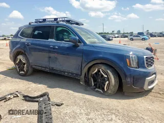 2024 Kia Telluride S with VIN 5XYP64GC5RG417254, listed as a Copart auction lot 57862445 with 34,912 mi miles and Salvage title. Bid and sale history available at DreamBid. Image 4.