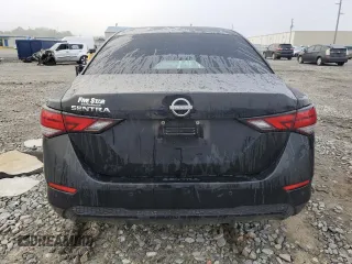 2024 Nissan Sentra S with VIN 3N1AB8BV9RY357592, listed as a Copart auction lot 50404855 with 35,668 mi miles and Salvage Title. Bid and sale history available at carsss.com. Image 6.