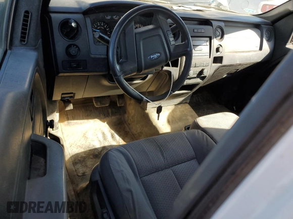 2012 Ford F-150 XL with VIN 1FTMF1CF5CFB44263, listed as a Copart auction lot 75980354 with 124,115 mi miles and Salvage Title. Bid and sale history available at carsss.com. Image 8.