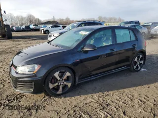 2016 Volkswagen Golf GTI SE w/Performance Pkg with VIN 3VW547AU1GM005376, listed as a Copart auction lot 84518784 with 61,049 mi miles and Salvage Title. Bid and sale history available at carsss.com. Image 1.
