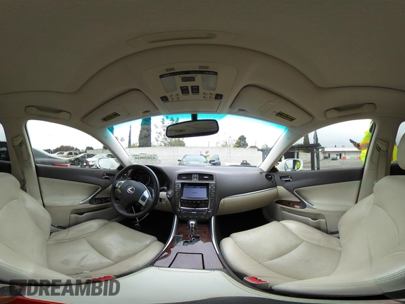 2012 Lexus IS 250 with VIN JTHBF5C26C5170533, listed as a IAAI auction lot 42020810 with 161,611 mi miles and . Bid and sale history available at DreamBid. Image 18.