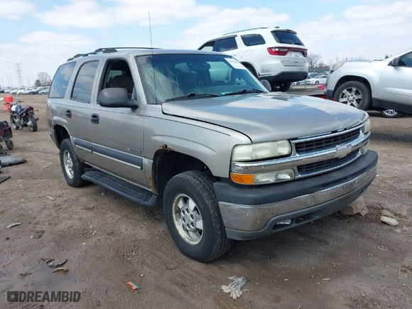 2003 Chevrolet Tahoe LT with VIN 1GNEC13Z63J100509, listed as a IAAI auction lot 42013681 with 1 mi miles. Bid and sale history available at carsss.com. Image 1.