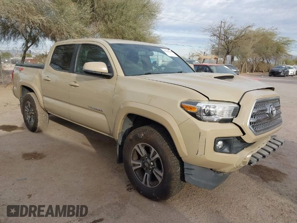 2017 Toyota Tacoma SR5 with VIN 3TMCZ5AN2HM063328, listed as a IAAI auction lot 41541775 with 137,610 mi miles and . Bid and sale history available at DreamBid. Image 1.