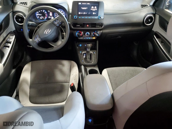 2023 Hyundai Kona SE with VIN KM8K2CAB9PU058871, listed as a Copart auction lot 85037524 with 36,088 mi miles and Salvage Title. Bid and sale history available at carsss.com. Image 8.