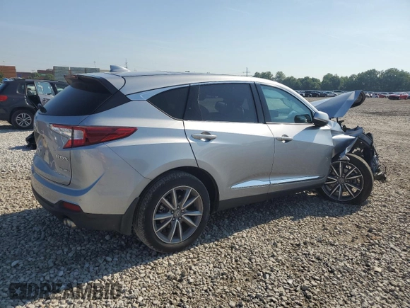 2020 Acura RDX Technology with VIN 5J8TC2H59LL037231, listed as a Copart auction lot 64124865 with Not provided miles and Salvage title. Bid and sale history available at DreamBid. Image 3.
