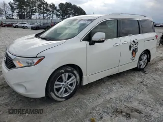 2016 Nissan Quest S z VIN JN8AE2KP8G9154283, wystawiony jako Copart lot #43405845 z przebiegiem 123 331 mil mil oraz Szkoda całkowita • Salvage title. Historia ofert i sprzedaży dostępna na DreamBid. Obrazek 1.