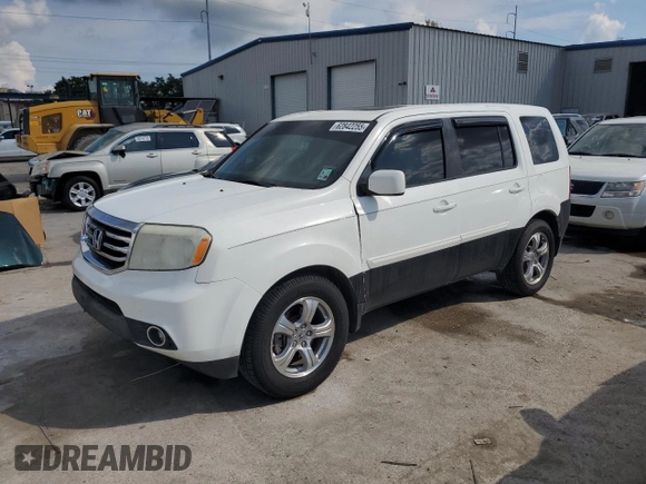 2013 Honda Pilot EX-L with VIN 5FNYF3H52DB024147, listed as a Copart auction lot 62842255 with 163,792 mi miles and Clean title. Bid and sale history available at DreamBid. Image 1.