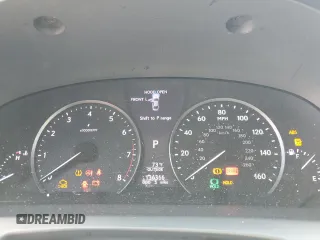 2013 Lexus LS 460 with VIN JTHCL5EF1D5017377, listed as a Copart auction lot 48390465 with 136,366 mi miles and Salvage title. Bid and sale history available at DreamBid. Image 9.