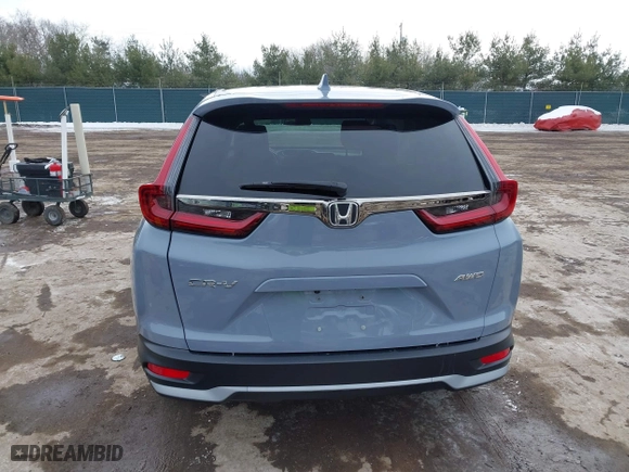 2022 Honda CR-V EX with VIN 2HKRW2H50NH632086, listed as a IAAI auction lot 41543656 with 39,735 mi miles. Bid and sale history available at carsss.com. Image 17.