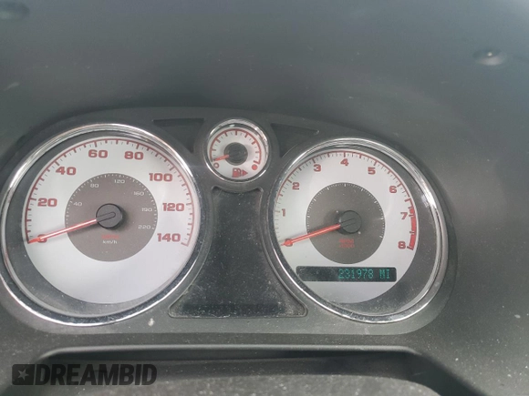 2009 Pontiac G5 with VIN 1G2AS18H797102659, listed as a Copart auction lot 43980165 with 231,978 mi miles and Salvage Title. Bid and sale history available at DreamBid. Image 9.