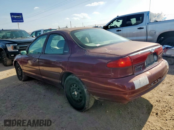 1999 Ford Contour LX with VIN 1FAFP66L2XK167281, listed as a Copart auction lot 64839335 with 256,227 mi miles and Clean title. Bid and sale history available at DreamBid. Image 2.