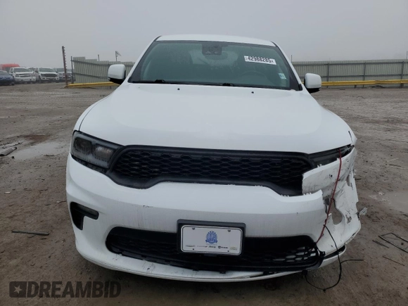 2022 Dodge Durango GT Plus with VIN 1C4RDJDG3NC183134, listed as a Copart auction lot 42988285 with 43,070 mi miles and Salvage title. Bid and sale history available at DreamBid. Image 5.