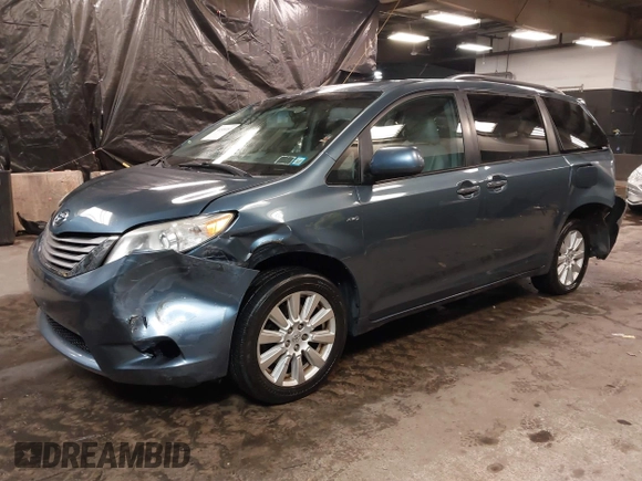 2017 Toyota Sienna XLE with VIN 5TDDZ3DC5HS164964, listed as a IAAI auction lot 41516182 with 62,287 mi miles and . Bid and sale history available at DreamBid. Image 17.