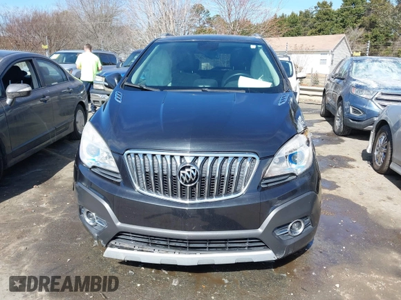 2014 Buick Encore Convenience with VIN KL4CJBSB2EB785888, listed as a IAAI auction lot 41673817 with 139,116 mi miles and . Bid and sale history available at carsss.com. Image 12.
