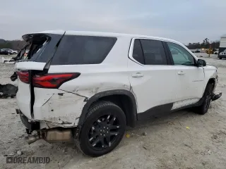 2023 Chevrolet Traverse LS with VIN 1GNERFKW5PJ169443, listed as a Copart auction lot 85680314 with 87,070 mi miles and Salvage Title. Bid and sale history available at carsss.com. Image 3.