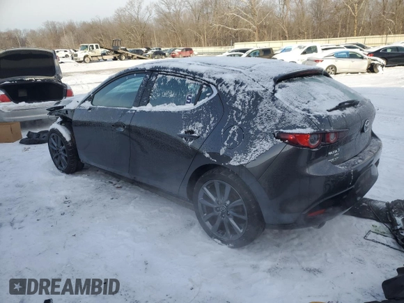 2021 Mazda Mazda3 Hatchback Preferred with VIN JM1BPBLL7M1347475, listed as a Copart auction lot 85979324 with 67,785 mi miles and Salvage Title. Bid and sale history available at carsss.com. Image 2.