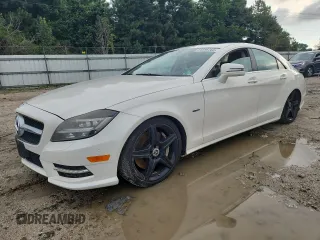 2012 Mercedes-Benz CLS 550 with VIN WDDLJ9BB5CA045629, listed as a Copart auction lot 64598765 with 169,067 mi miles and Clean title. Bid and sale history available at DreamBid. Image 1.