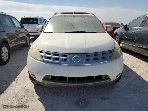 2004 Nissan Murano SL with VIN JN8AZ08W54W309053, listed as a Copart auction lot 74856154 with 0 mi miles and Salvage Title. Bid and sale history available at carsss.com. Image 5.