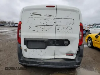 2015 Ram ProMaster City Cargo with VIN ZFBERFCT7F6A09438, listed as a Copart auction lot 52624485 with 327,533 mi miles and Salvage Title. Bid and sale history available at DreamBid. Image 6.