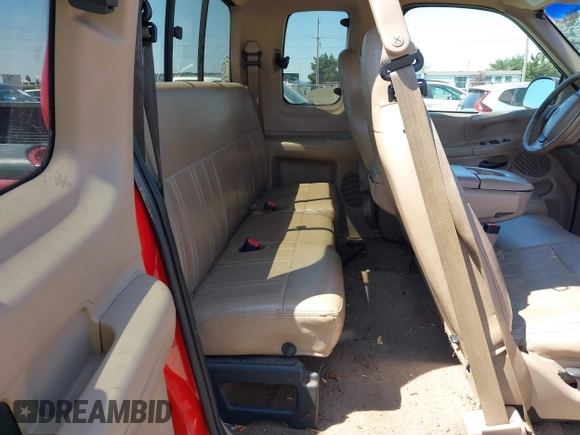 1998 Ford F-150 with VIN 1FTZX18W6WKB51438, listed as a IAAI auction lot 42658729 with 259,751 mi miles and . Bid and sale history available at DreamBid. Image 8.