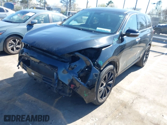 2019 Kia Sorento L with VIN 5XYPG4A32KG533121, listed as a IAAI auction lot 41762827 with 96,026 mi miles. Bid and sale history available at carsss.com. Image 17.