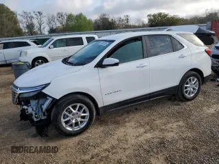 2024 Chevrolet Equinox LT with VIN 3GNAXKEG8RS127349, listed as a Copart auction lot 49085255 with 17,365 mi miles and Salvage title. Bid and sale history available at DreamBid. Image 1.