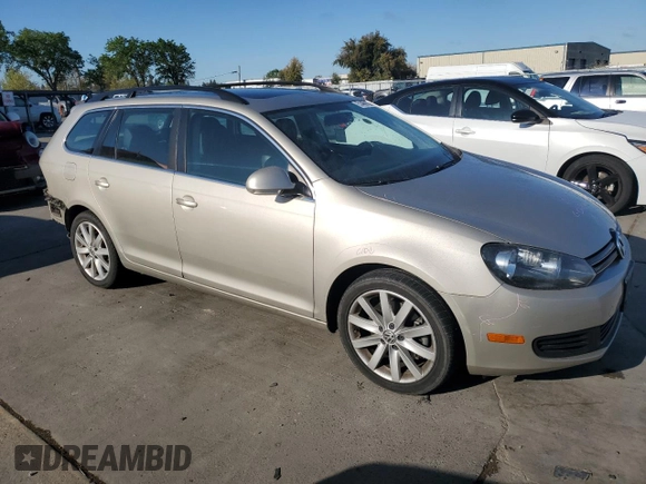 2012 Volkswagen Jetta SportWagen TDI w/Sunroof with VIN 3VWPL7AJ3CM713964, listed as a Copart auction lot 51469155 with 157,900 mi miles and Salvage Title. Bid and sale history available at carsss.com. Image 4.