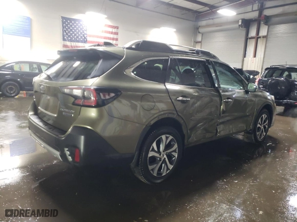 2021 Subaru Outback Touring with VIN 4S4BTAPC1M3175153, listed as a Copart auction lot 41708525 with 72,866 mi miles and Salvage Title. Bid and sale history available at carsss.com. Image 3.