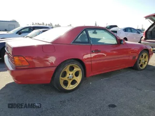 1994 Mercedes-Benz SL 5.0L with VIN WDBFA67E8RF096304, listed as a Copart auction lot 52982185 with 218,302 mi miles and Clean title. Bid and sale history available at DreamBid. Image 3.