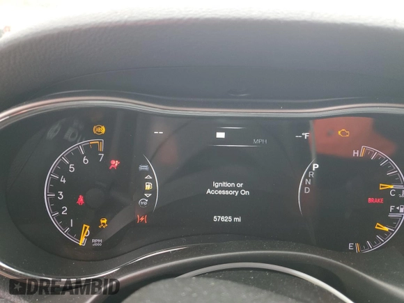 2021 Jeep Grand Cherokee Limited with VIN 1C4RJFBGXMC824531, listed as a Copart auction lot 57774215 with 57,625 mi miles and Salvage title. Bid and sale history available at DreamBid. Image 9.