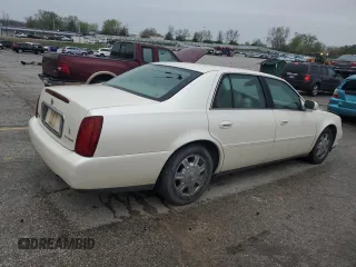 2003 Cadillac DeVille with VIN 1G6KD54Y23U291126, listed as a Copart auction lot 51825245 with 0 mi miles and Salvage Title. Bid and sale history available at carsss.com. Image 3.