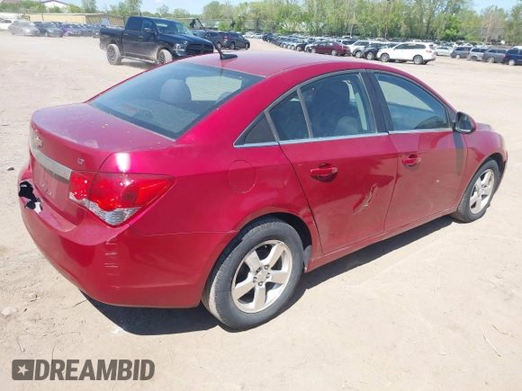 2013 Chevrolet Cruze 1LT with VIN 1G1PC5SB9D7134884, listed as a IAAI auction lot 42209709 with 138,907 mi miles and . Bid and sale history available at DreamBid. Image 4.