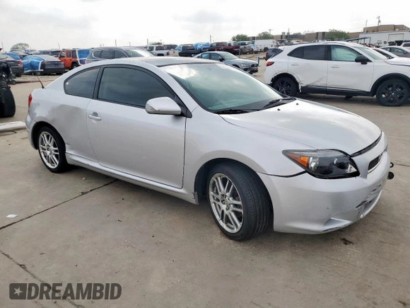 2007 Scion tC Spec with VIN JTKDE177170180913, listed as a Copart auction lot 51107685 with 195,153 mi miles and Salvage Title. Bid and sale history available at carsss.com. Image 4.
